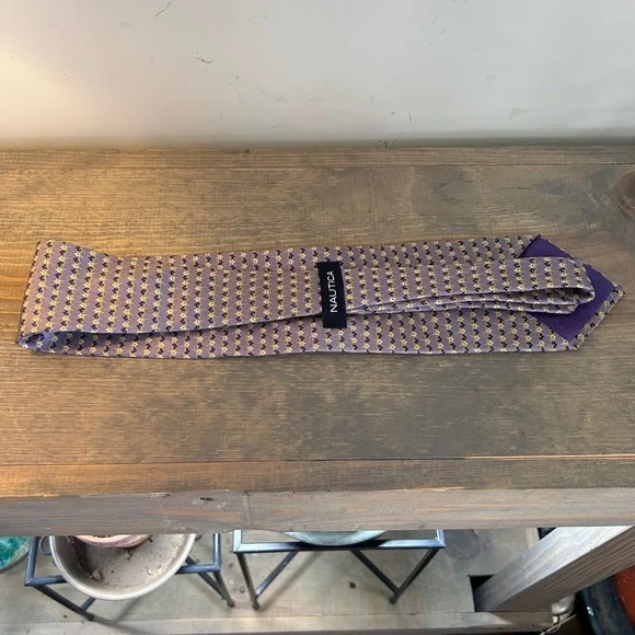 Nautica silk tie ‼️must bundle with other listings thank you‼️ - Picture 2 of 4
